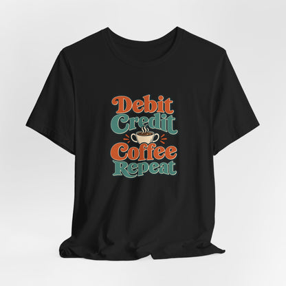 Debits Credits Coffee Tee