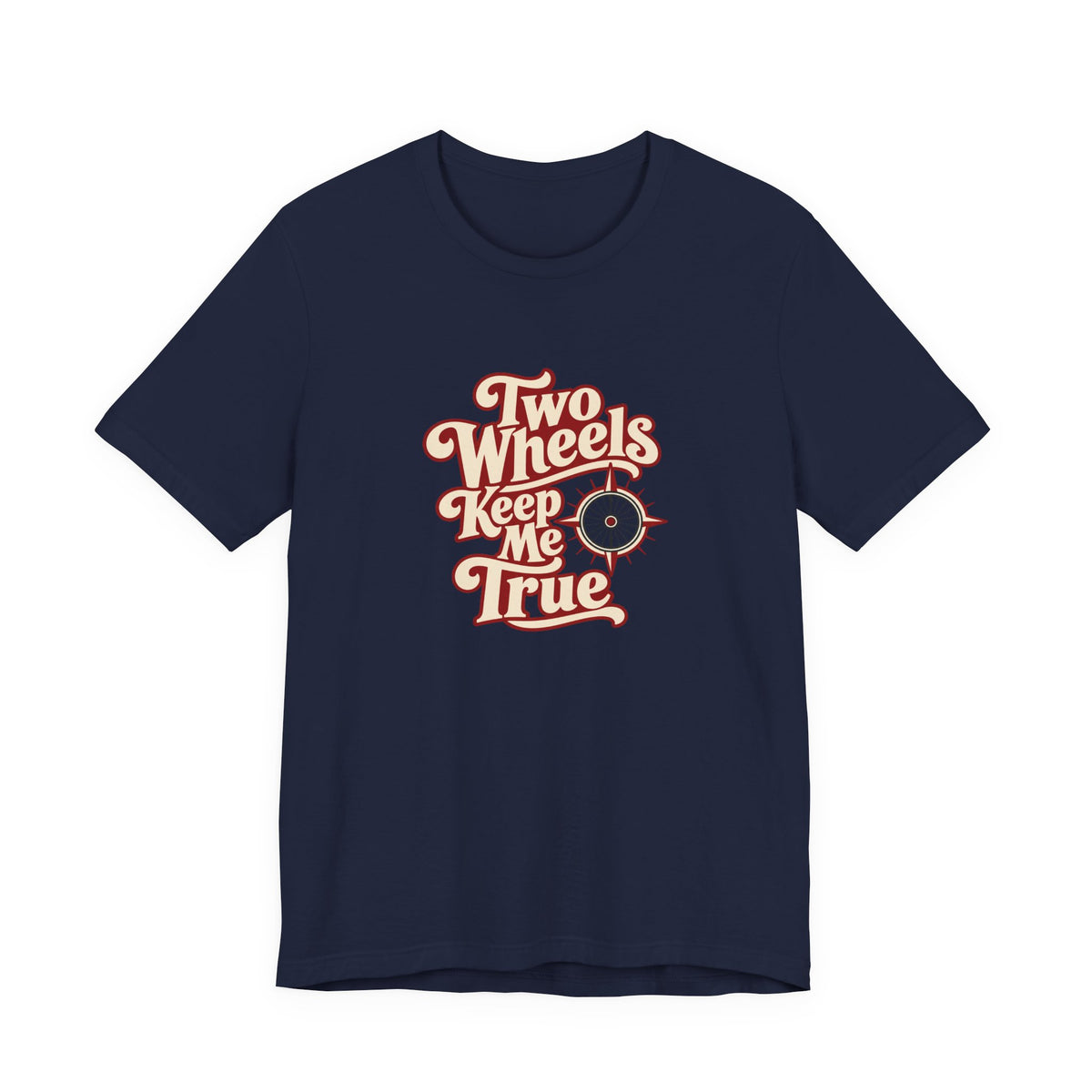 Two Wheels True North Rider Tee