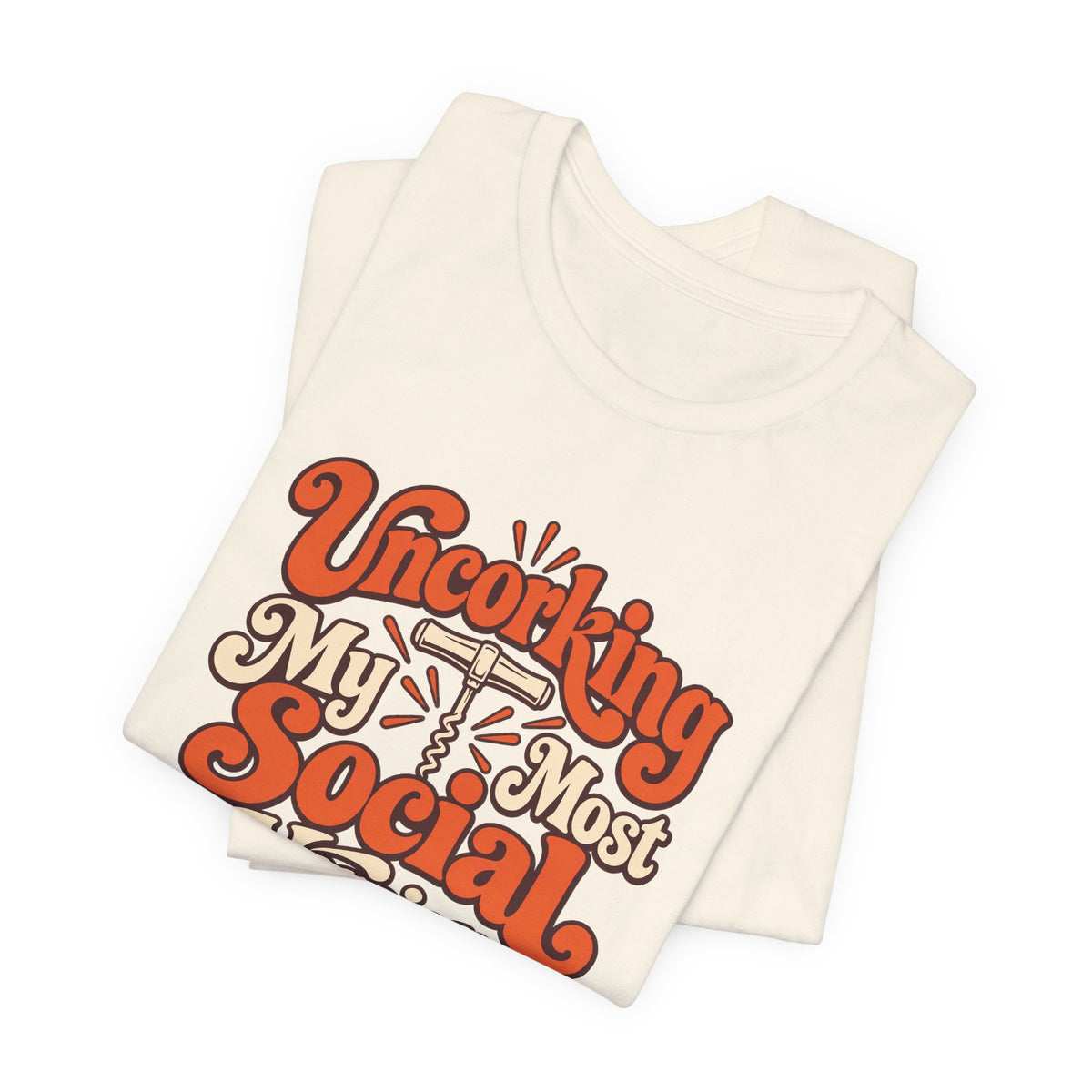 Social Version Wine Shirt
