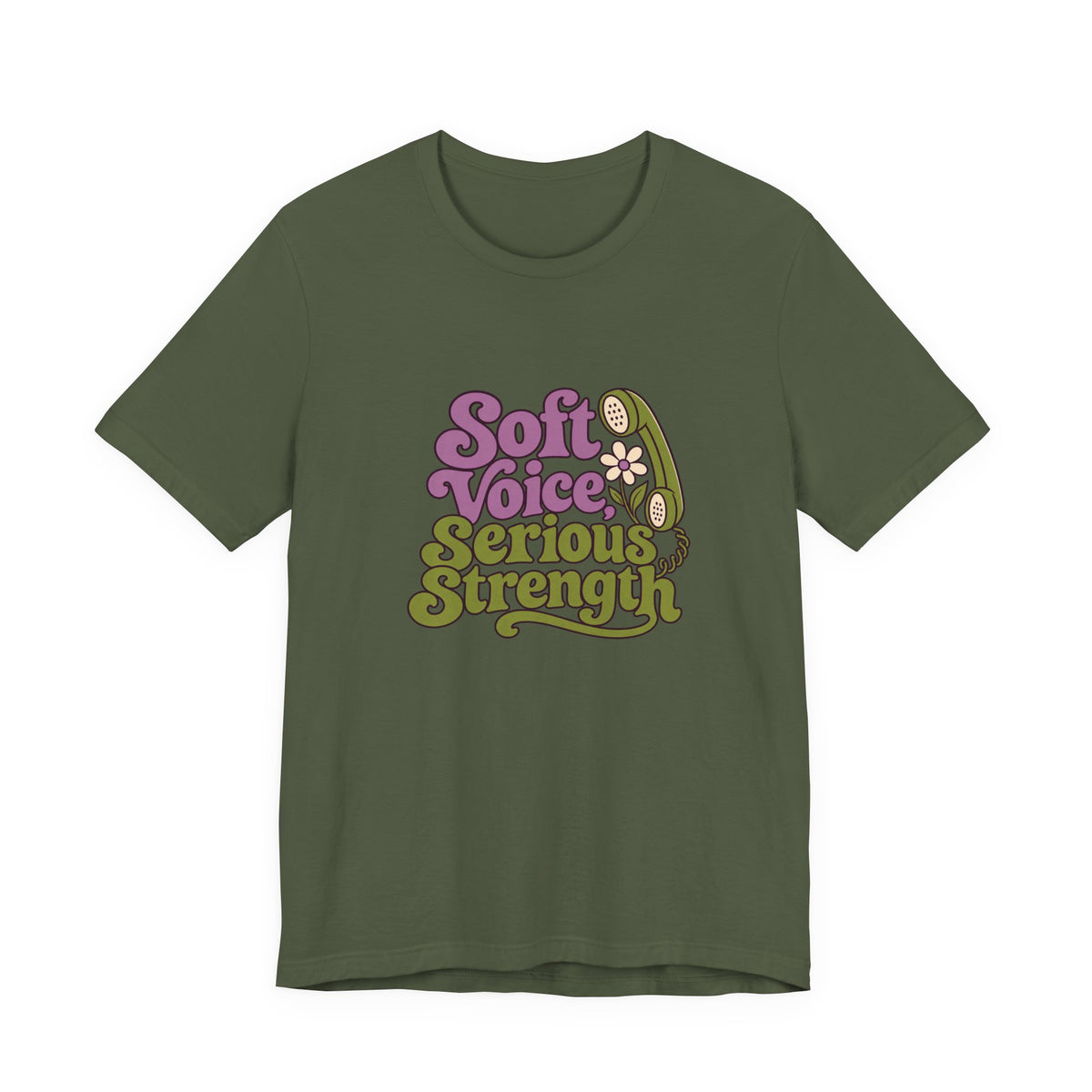 Quiet Strength Nurse Retro Tee