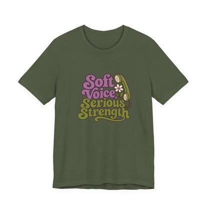 Quiet Strength Nurse Retro Tee