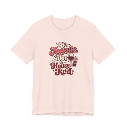 House Red Color Club Tee