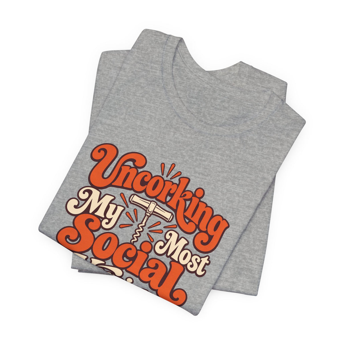 Social Version Wine Shirt
