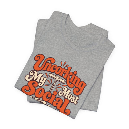 Social Version Wine Shirt