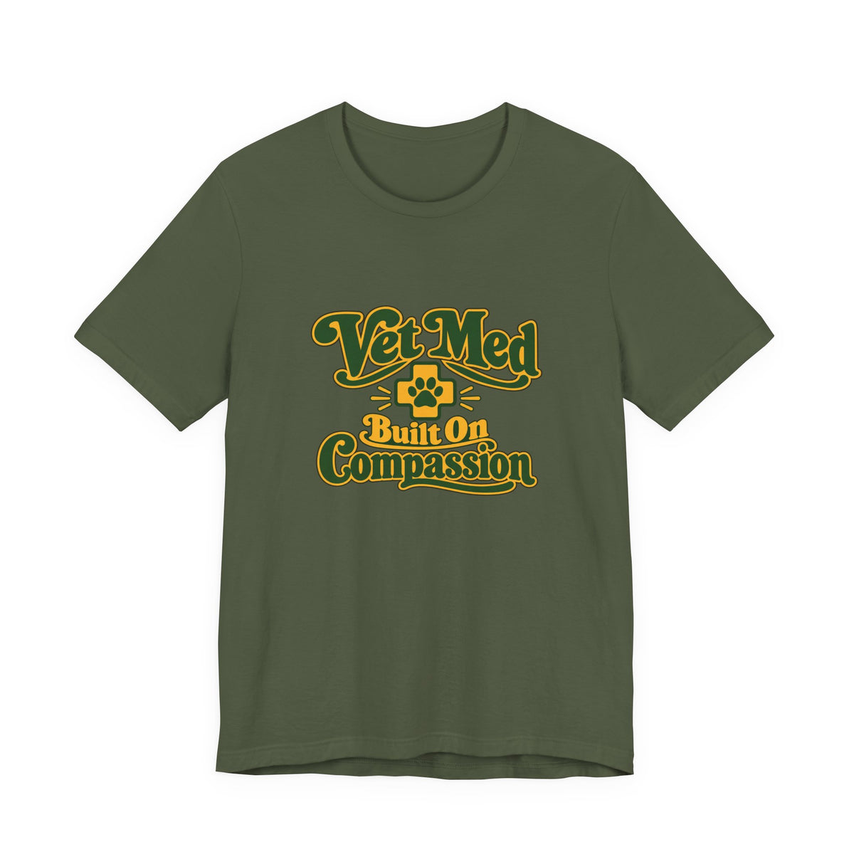 Vet Med Built On Compassion Tee