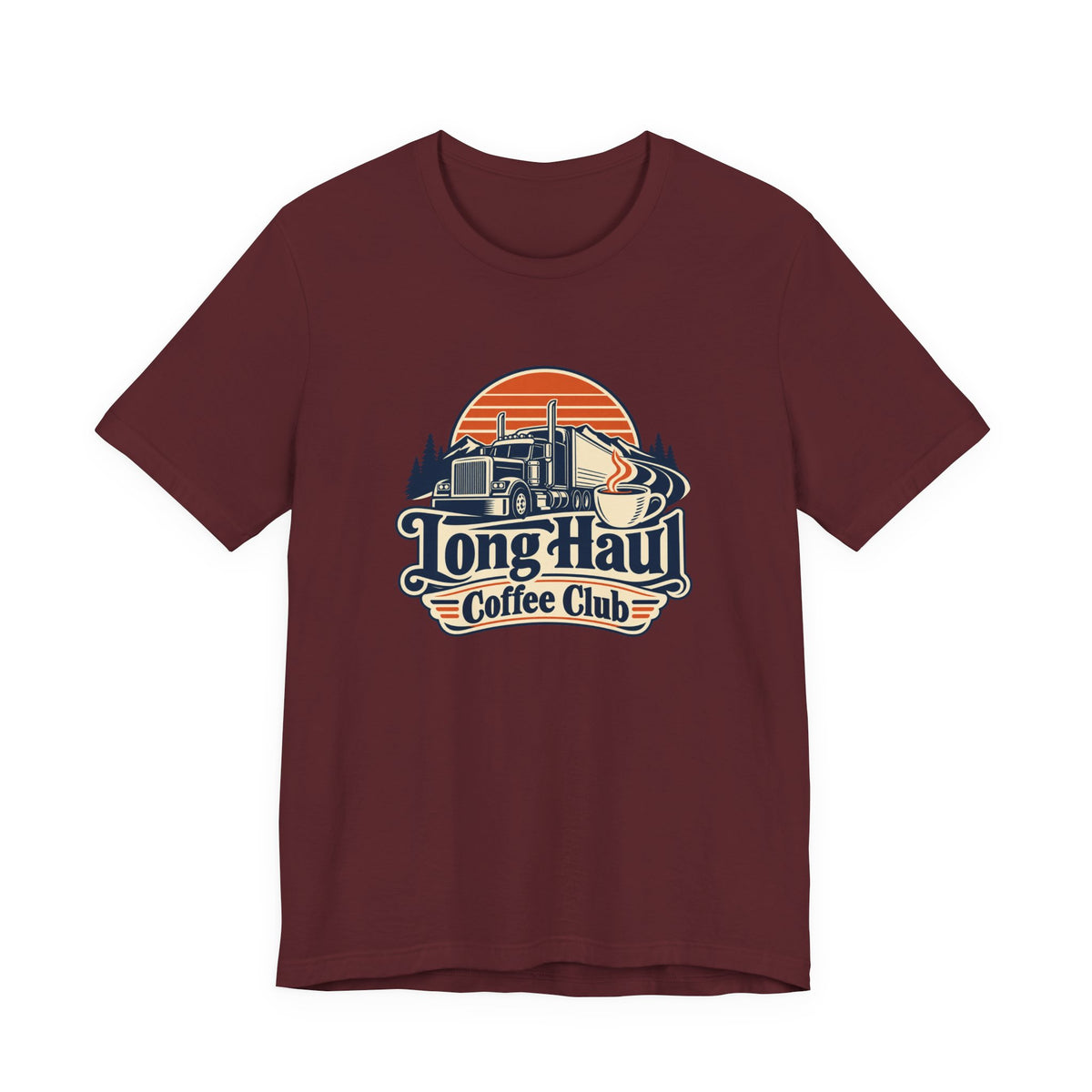 Long Haul Coffee Trucker Tee