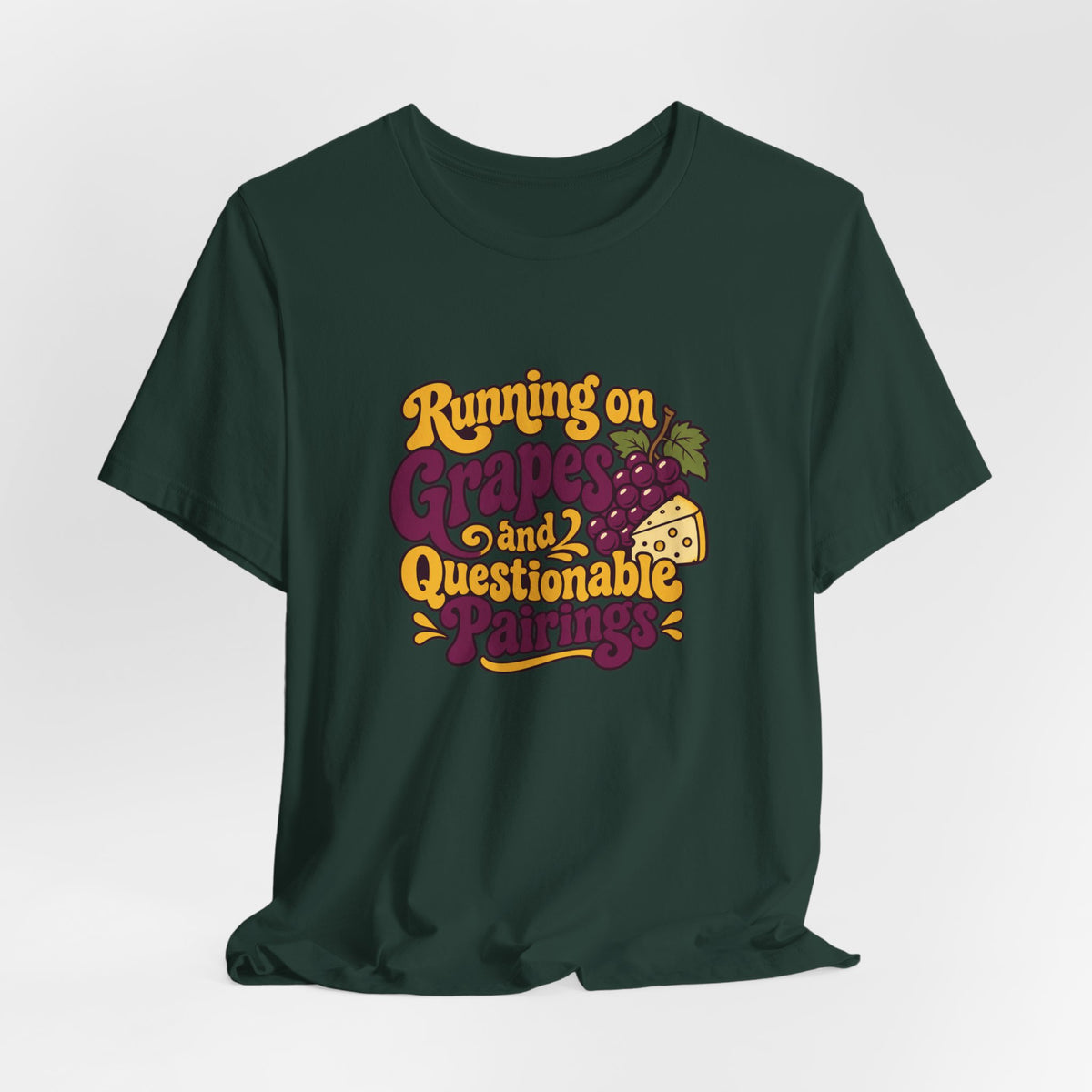 Questionable Pairings Wine Tee