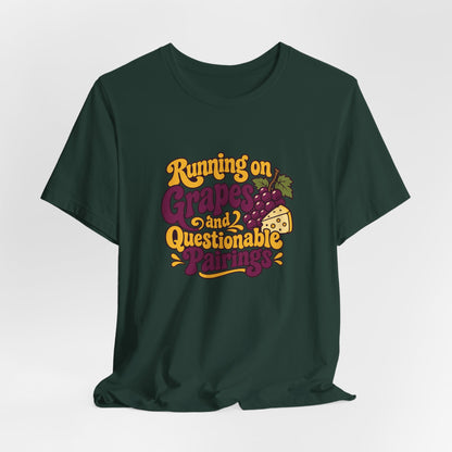Questionable Pairings Wine Tee