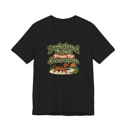 Scenic Route Dachshund Shirt