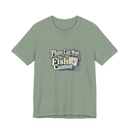 Fishing Plans Vintage Tee
