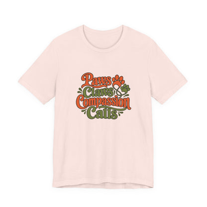 Paws Claws Compassion Vet Tee