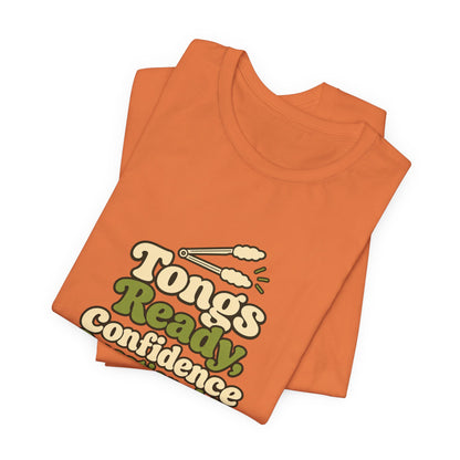 Tongs Ready Cook Retro Tee