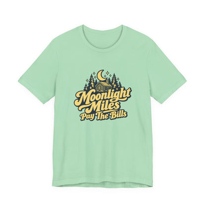 Night Route Trucker Vintage Shirt