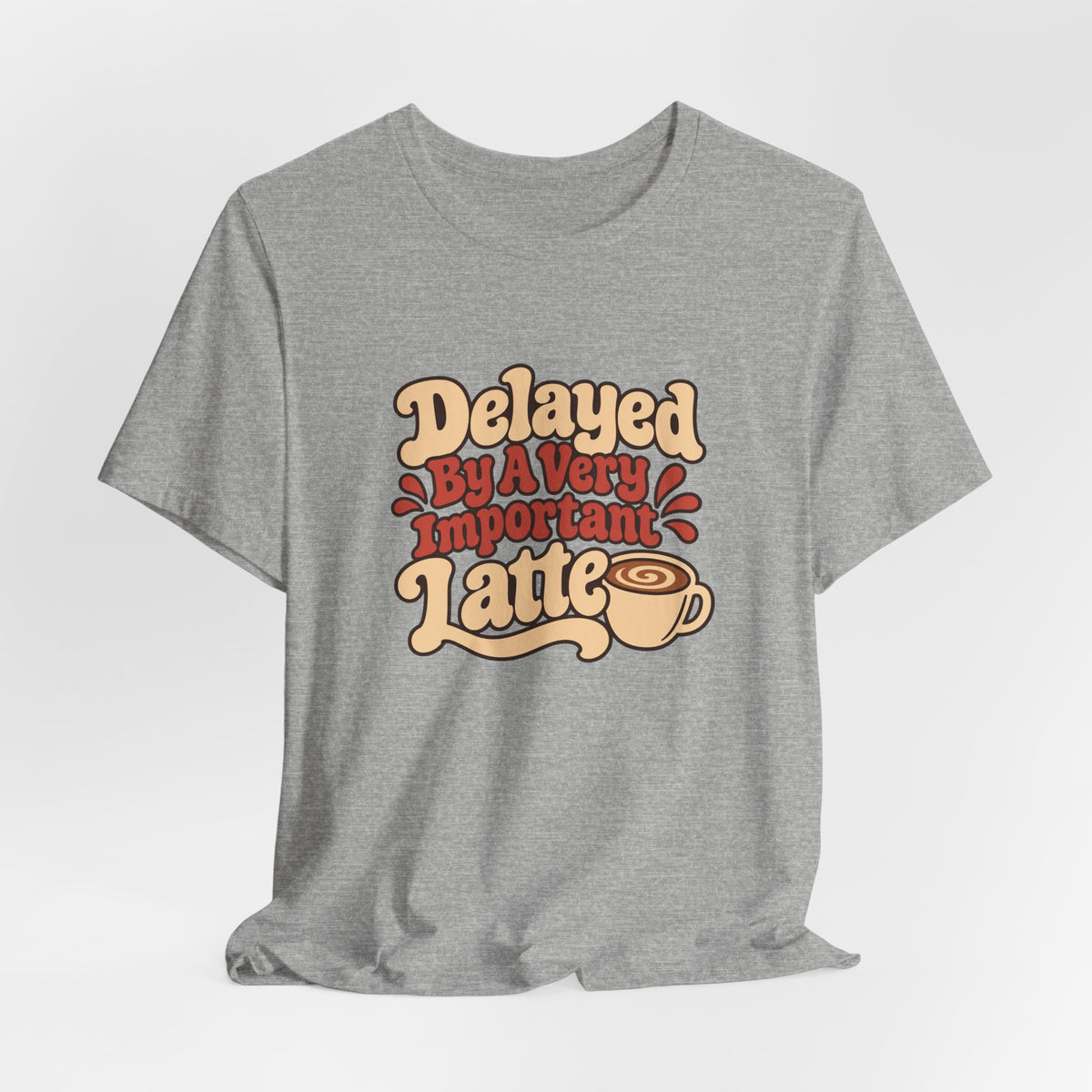Latte Delay Retro Tee