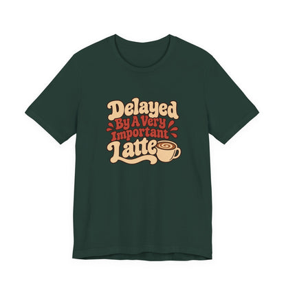 Latte Delay Retro Tee