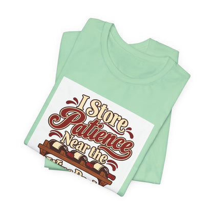 Wine Rack Patience Tee