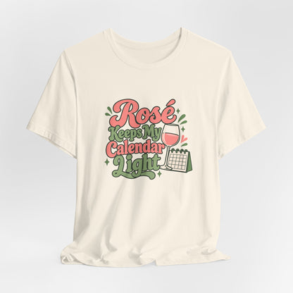Rosé Calendar Retro Tee