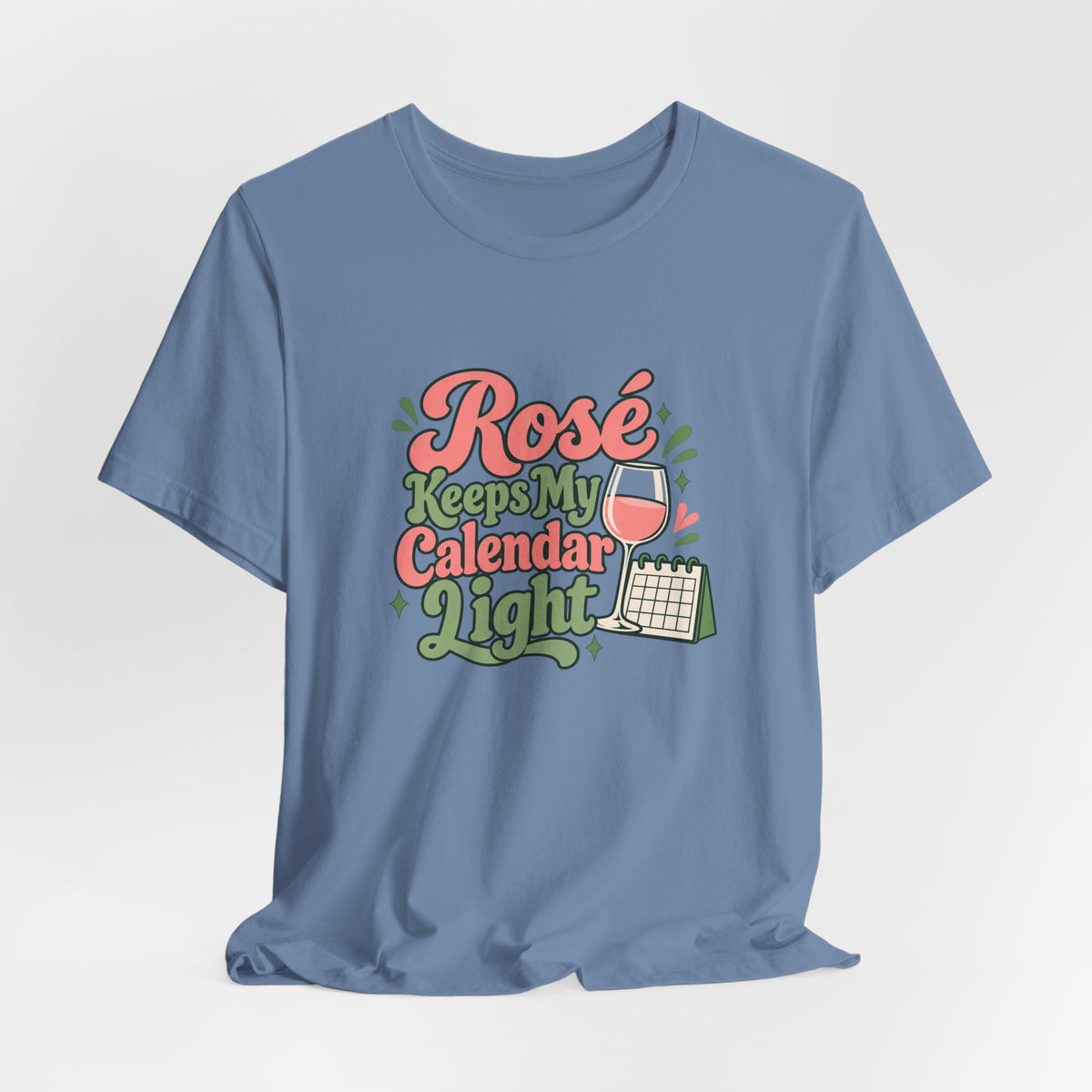 Rosé Calendar Retro Tee