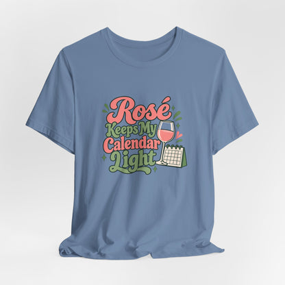 Rosé Calendar Retro Tee