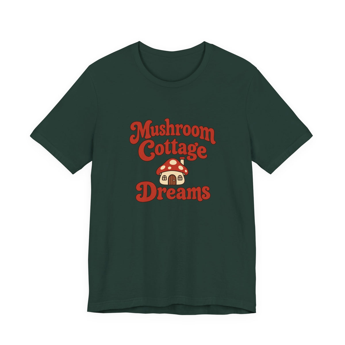 Mushroom Cottage Dreams Tee