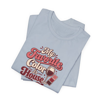 House Red Color Club Tee