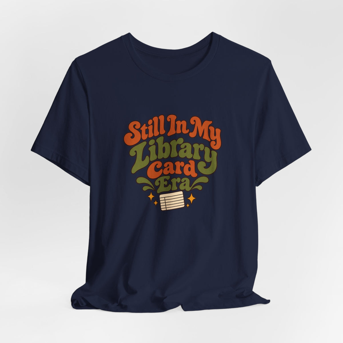 Library Card Era Vintage Tee