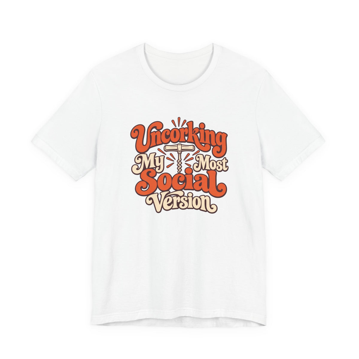 Social Version Wine Shirt