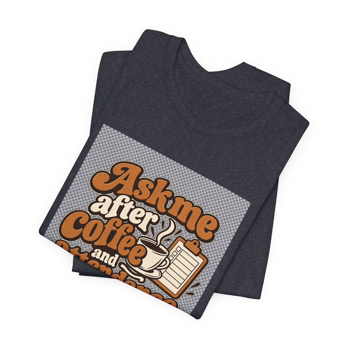 Coffee Attendance Teacher Tee