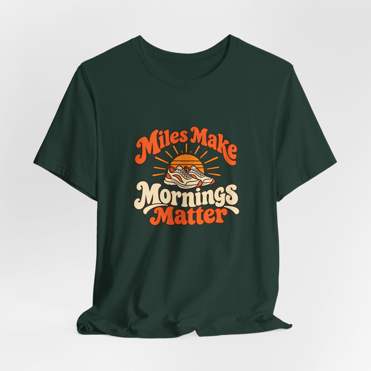 Mornings Matter Runner Retro Tee