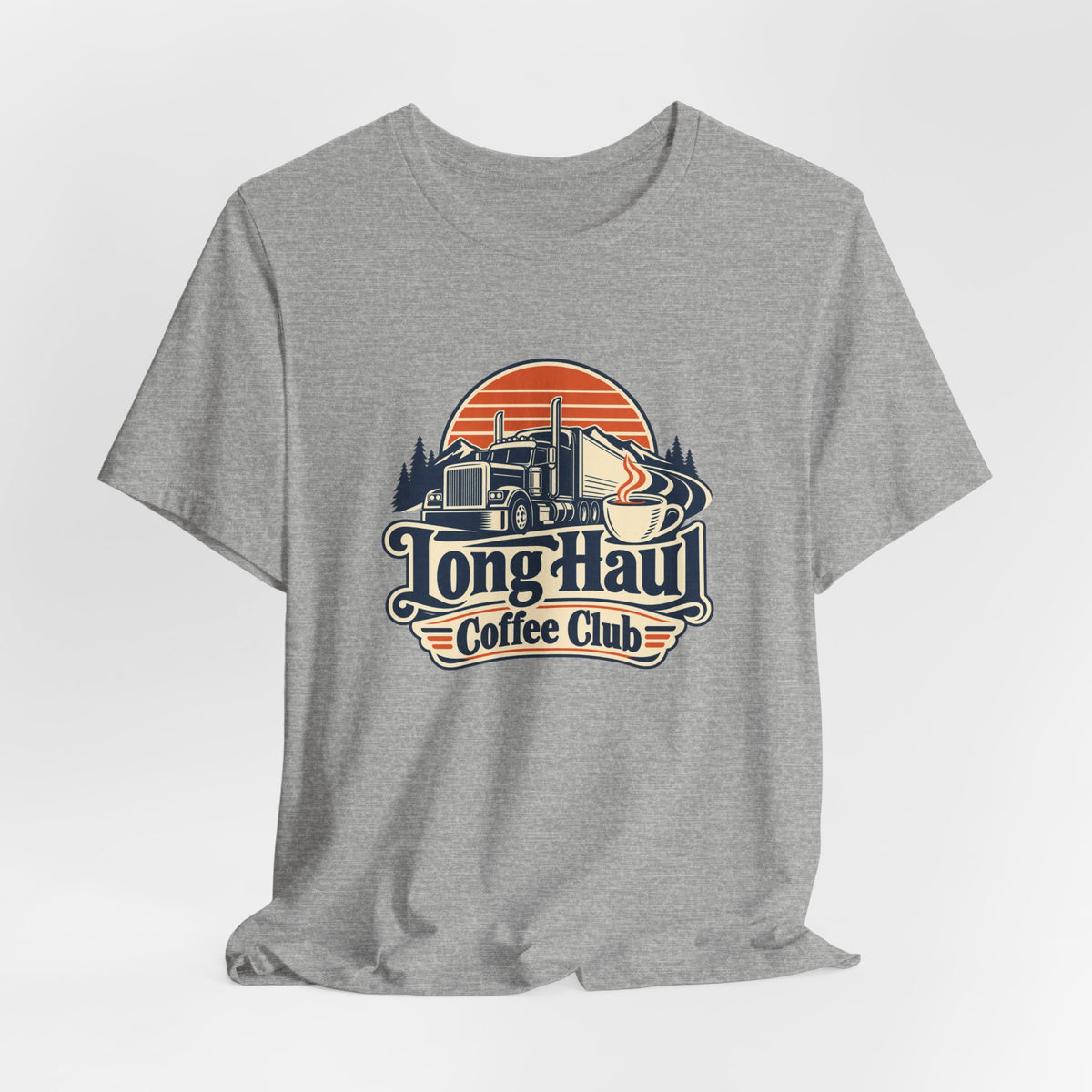 Long Haul Coffee Trucker Tee
