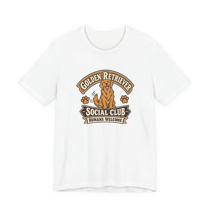 Golden Retriever Social Club Shirt