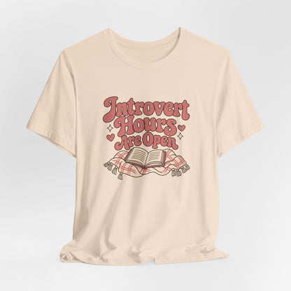 Soft Introvert Hours Tee