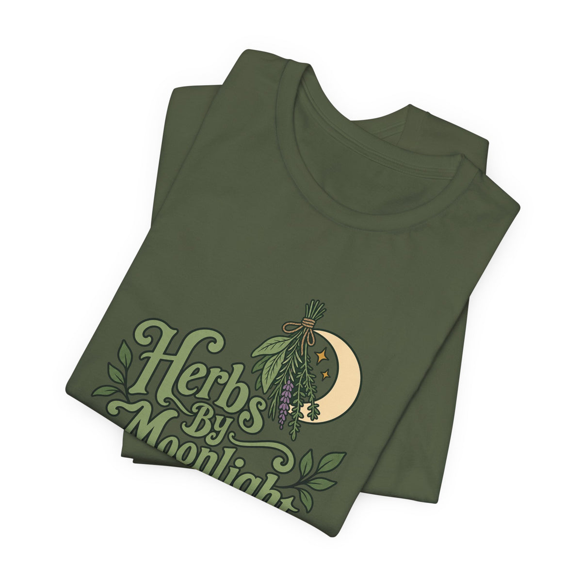 Moonlit Herbs Witchy Tee