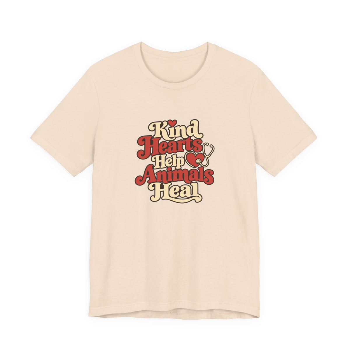 Kind Hearts Heal Animals Vintage Tee