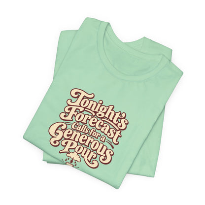 Generous Pour Forecast Retro Tee