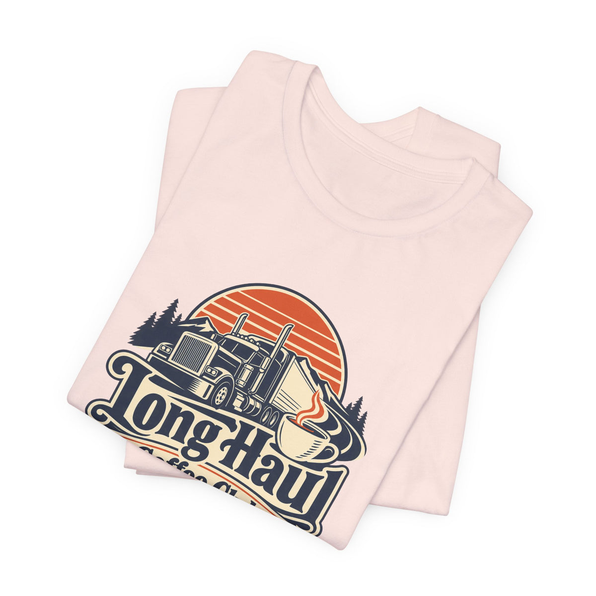 Long Haul Coffee Trucker Tee