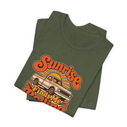 Truck Stop Sunrise Vintage Tee
