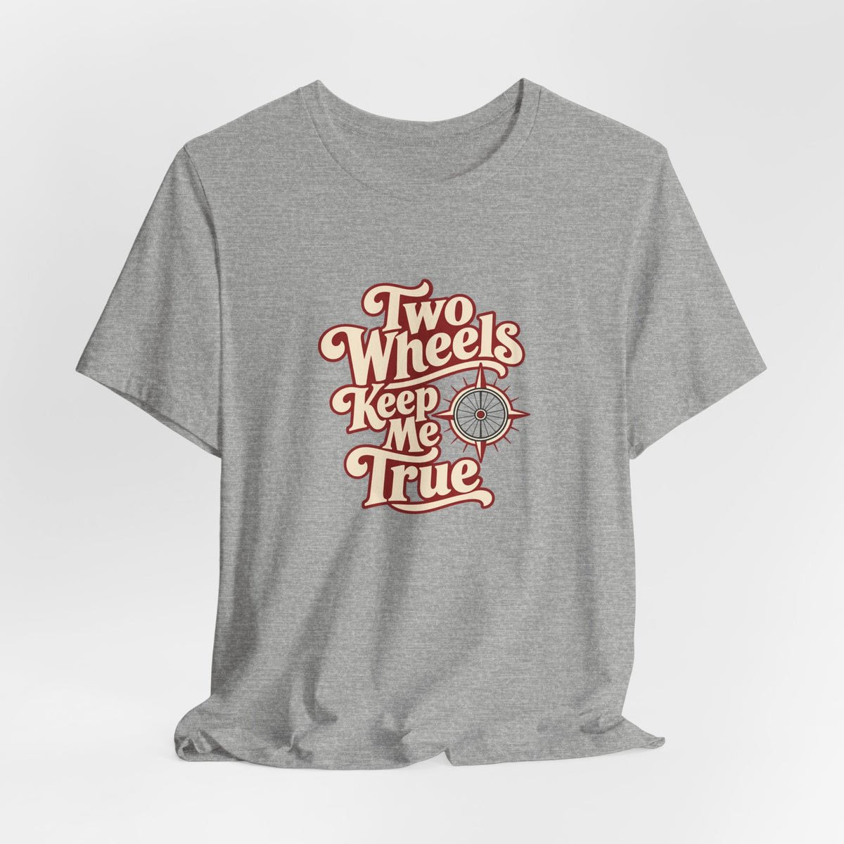 Two Wheels True North Rider Tee