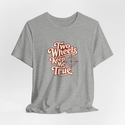 Two Wheels True North Rider Tee