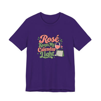 Rosé Calendar Retro Tee