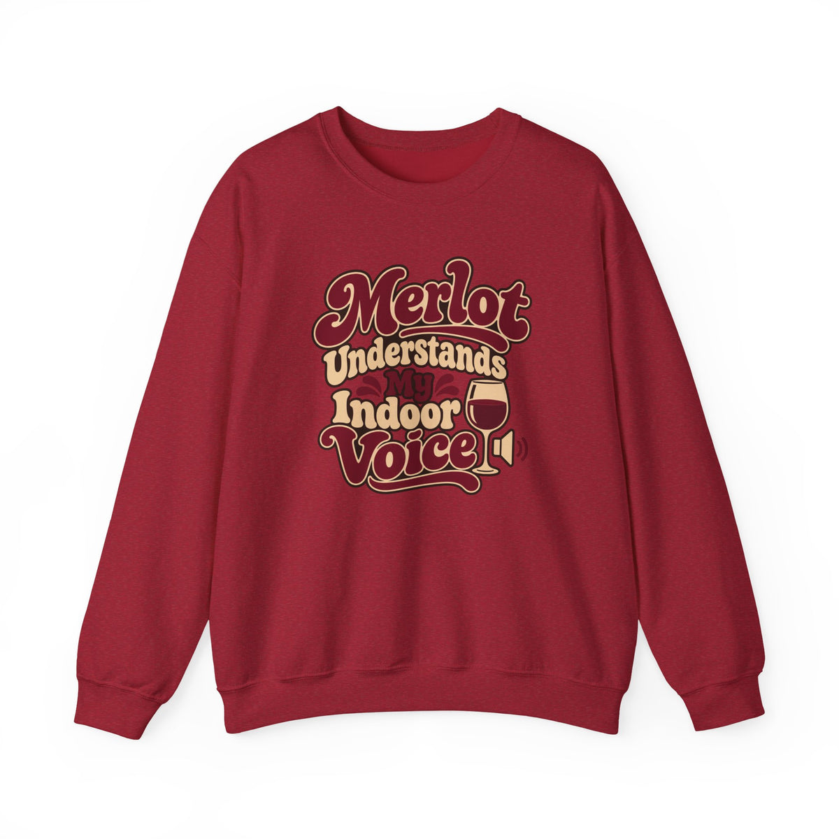 Merlot Indoor Voice Sweatshirt