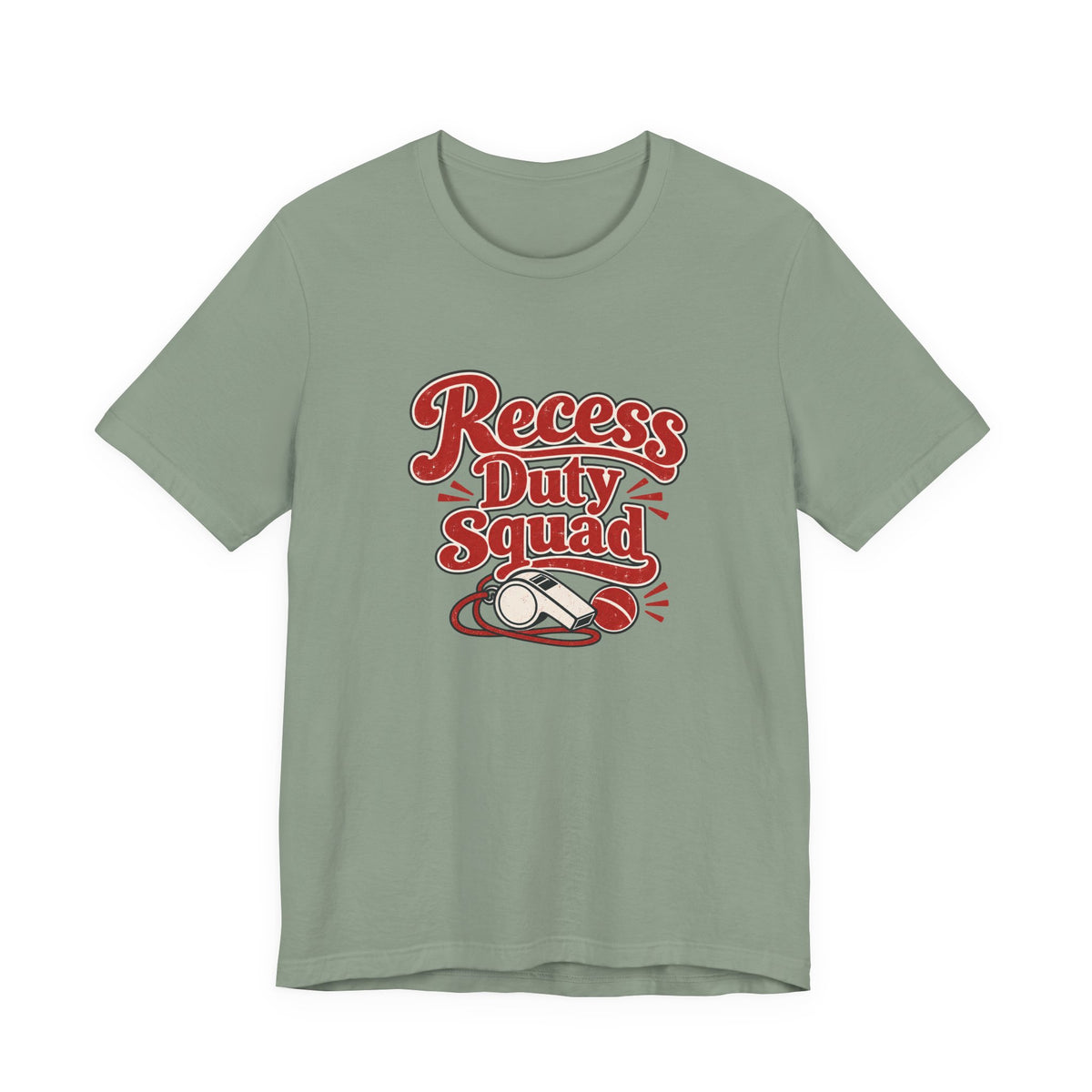 Recess Duty Squad Teacher Tee