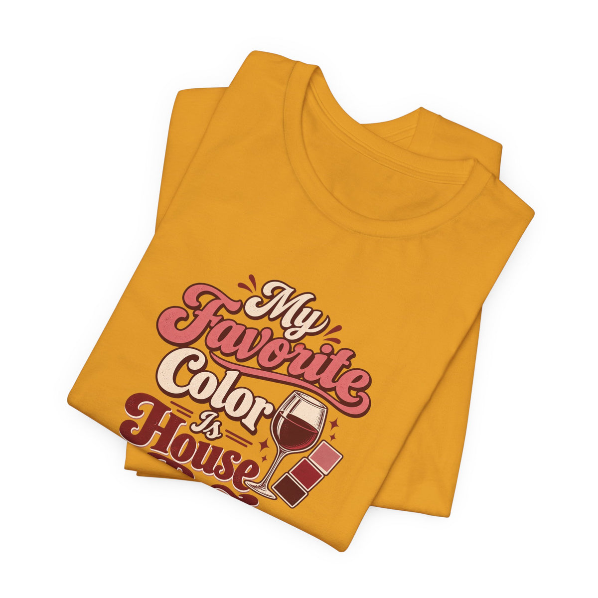 House Red Color Club Tee