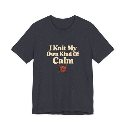 Own Kind Of Calm Knitting Tee