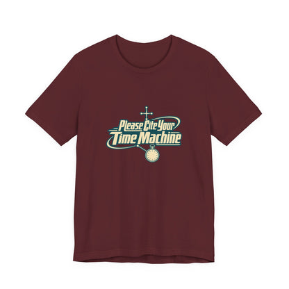 Cite Your Time Machine Teacher Tee