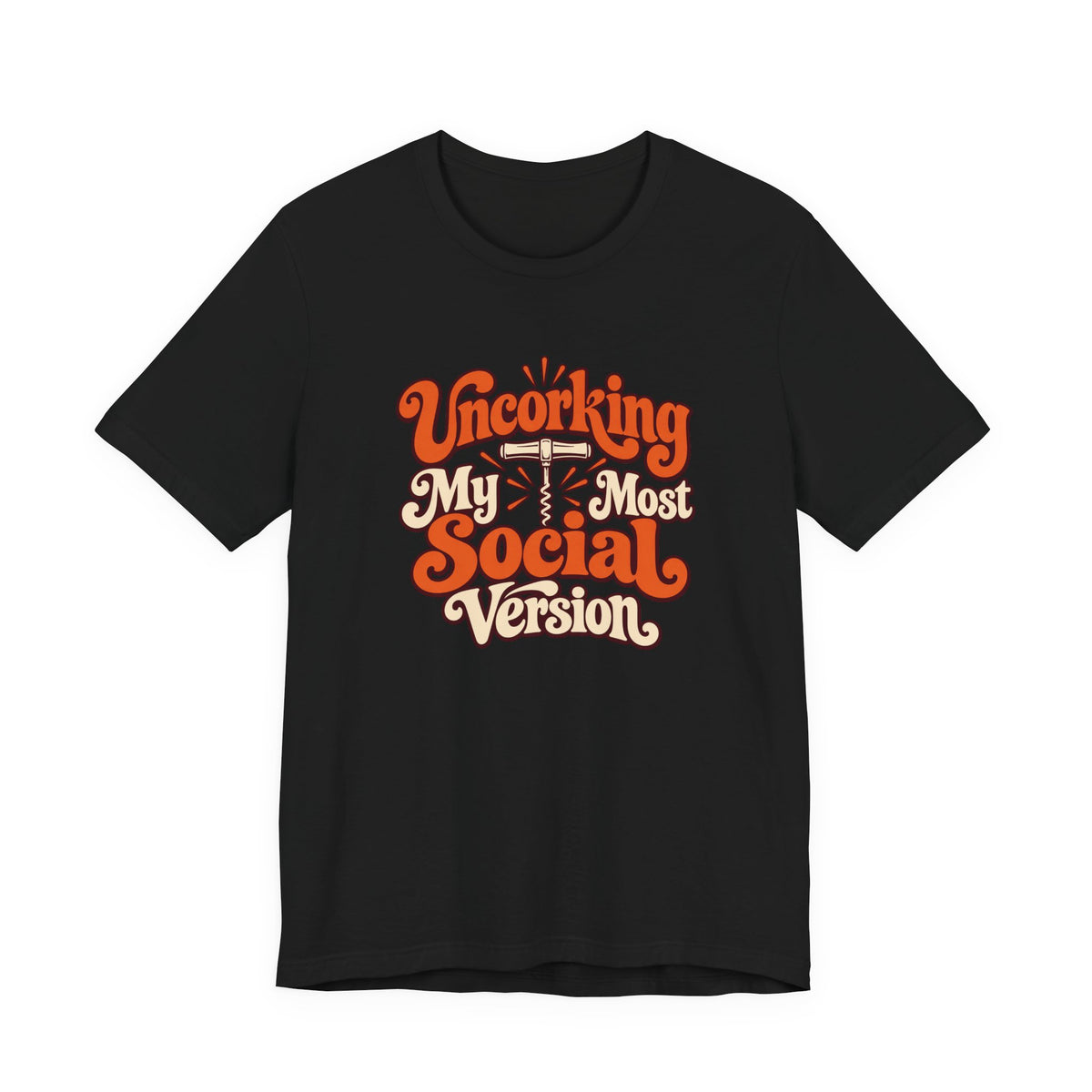 Social Version Wine Shirt