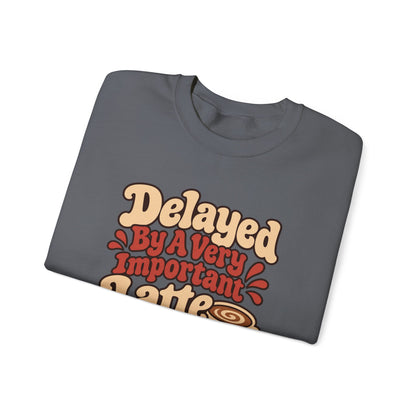 Latte Delay Retro Sweatshirt