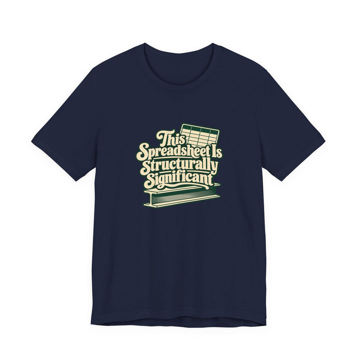 Spreadsheet Structural Support Tee