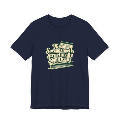 Spreadsheet Structural Support Tee