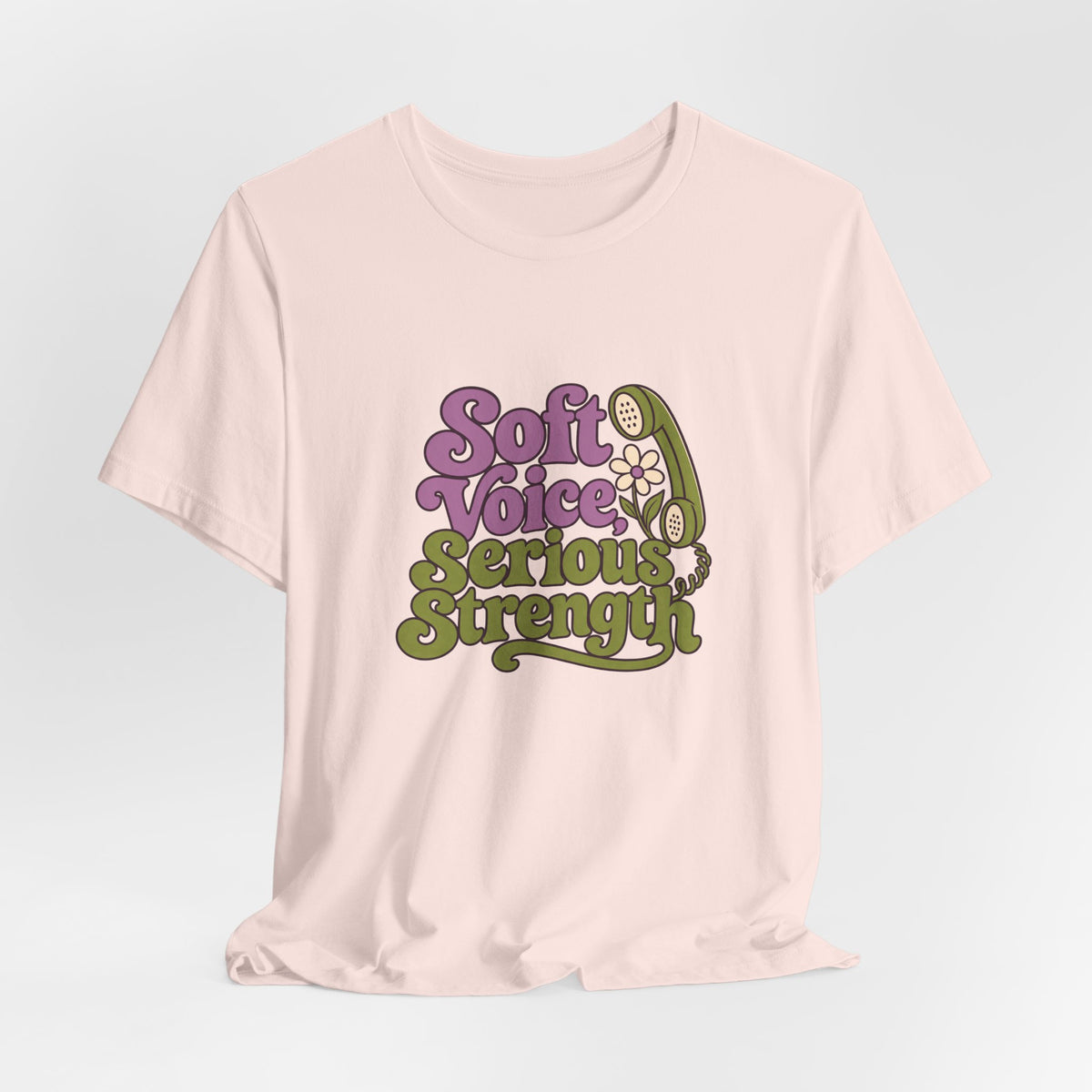 Quiet Strength Nurse Retro Tee